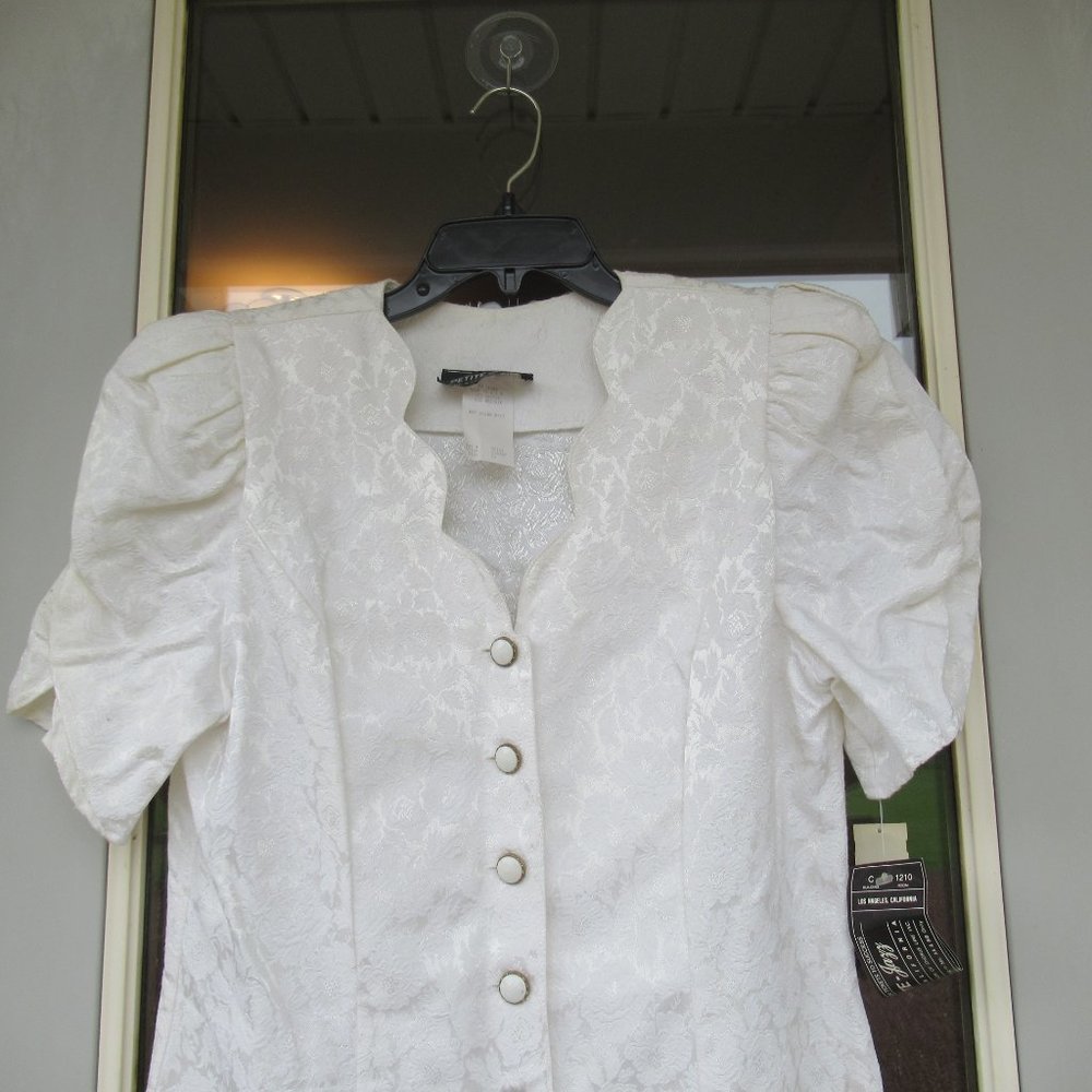 ❌Last Chance❌ NWT Vintage 80s 90s button down floral dress - Picture 5 of 16